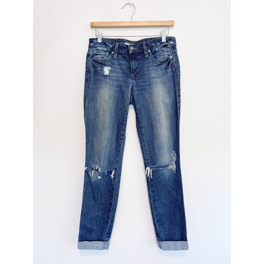 Joes Jeans Chelsea Skinny Y2K Distressed Blue Denim Jeans W26 KLUM BNUM5100